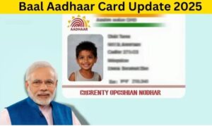 Baal Aadhaar Card Update
